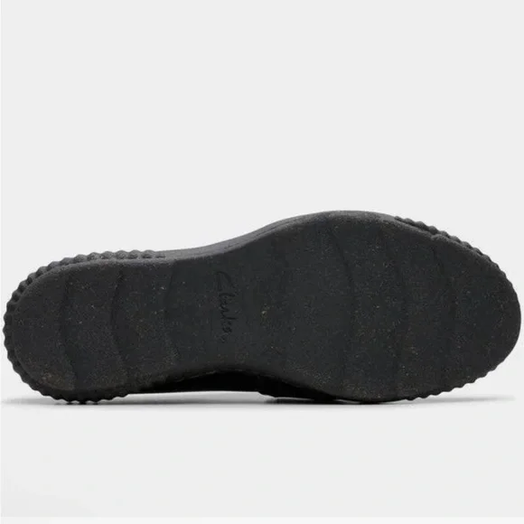 Clarks Originals Women's Caroline Bay Black Lea 26179513 - Picture 4 of 8